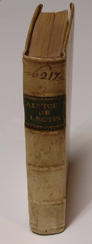 Joannis Alstorphii J.U.D. Dissertatio philologica De lectis. Subjicitur ejusdem De lecticis veterum diatribe. - Afbeelding 2