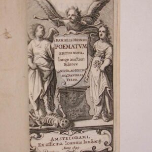 Danielis Heinsii Poemata Latina et Graeca; Editio post plurimas postrema longe auctior.