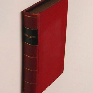Q. Horatii Flacci Odarum sive Carminum libri quatuor. Epodon liber unus, cum annotatiunculis quam antea auctoribus in margine adiectis, quae brevis commentarii vice esse possint. Nicolai Perotti libellus non infrugifer de metris Odarum Horatianarum. (Bound with:) Q. Horatii Flacci Epistolarum libri duo. Sermonum sive satyrarum libri duo, ad Mecaenatem. Ars poetica, ad Pisones. cum annotatiunculis quam antea auctoribus in margine adiectis, quae brevis commentarii vice esse possint. (And:) Iunii Iuvenalis Aquinatis Satyrae decem et sex. Cum annotatiunculis in margine adiectis, quae brevis commentarii vice esse possint. (And:) Auli Persii Flacci Satyrae sex. Cum annotatiunculis in margine adiectis, quae brevis commentarii vice esse possint.
