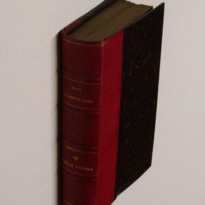 Titi Lucretii Cari De rerum natura libri sex. Accedunt selectae lectiones dilucidando poëmati appositae. (Curante Stephano Andrea Philippe).