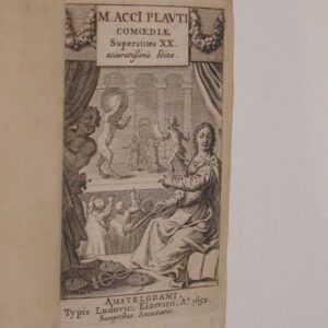 M. Acci Plauti Comoediae Superstites XX. Accuratissime editae.
