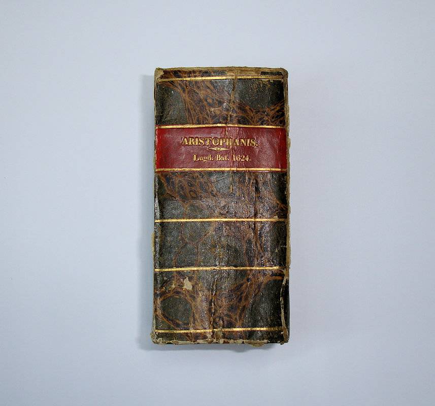 ARISTOPHANOUS KÔMÔiDIAI iá. Aristophanis comoediae undecim, graece & latine, cum indice paroemiarum selectiorum, et emendationibus virorum doctorum praecipue Josephi Scaligeri. Accesserunt praetera Fragmenta ejusdem ineditarum comoediarum Aristophanis. - Afbeelding 2