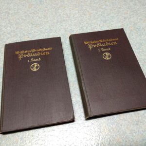 Präludien. Aufsätze und Reden zur Philosophie und ihrer Geschichte. 9. Auflage.