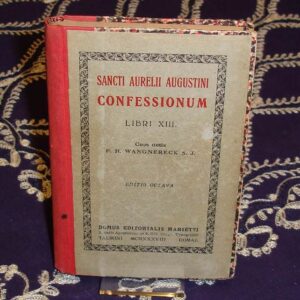 Confessionum libri XIII. Cum notis P.H. WANGNERECK. Ed. 8va.